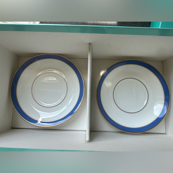 Tiffany & Co tea cups, saucer and dessert plate - Picture 8 of 14